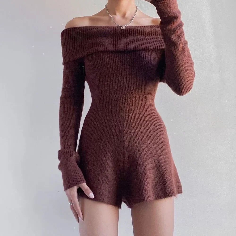 Urban Outfitters - Grace Off-The-Shoulder Romper size XS - Picture 5 of 9
